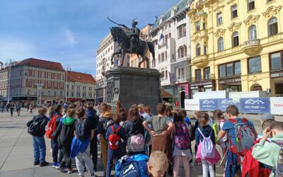 Terenska nastava učenika četvrtih razreda u Zagreb