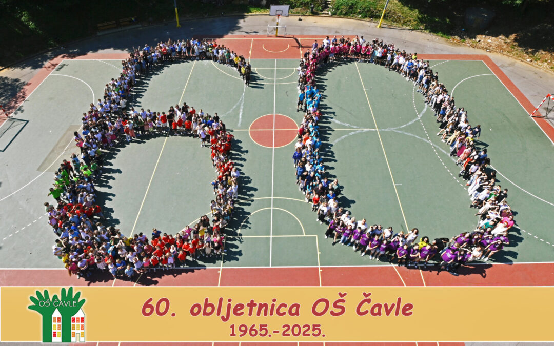Milenijska fotografija povodom 60. obljetnice Osnovne škole Čavle
