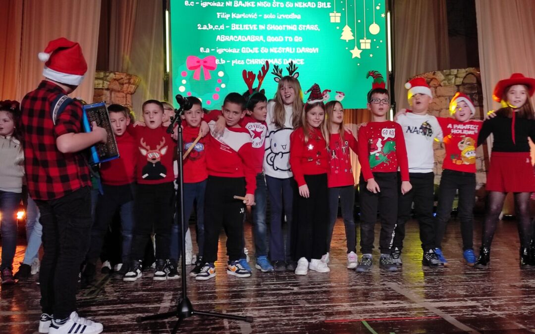 OŠ Čavle: Božićni program Dobro je činiti dobro