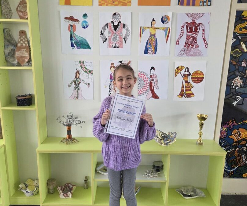 Uspjeh naše učenice