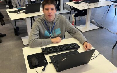 Viktor Barišić, 8.a, na državnom natjecanju iz informatike